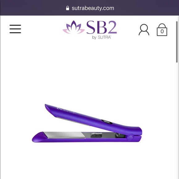 Sutra Beauty Magno Turbo Hair Straightener - Purple - Picture 3 of 7